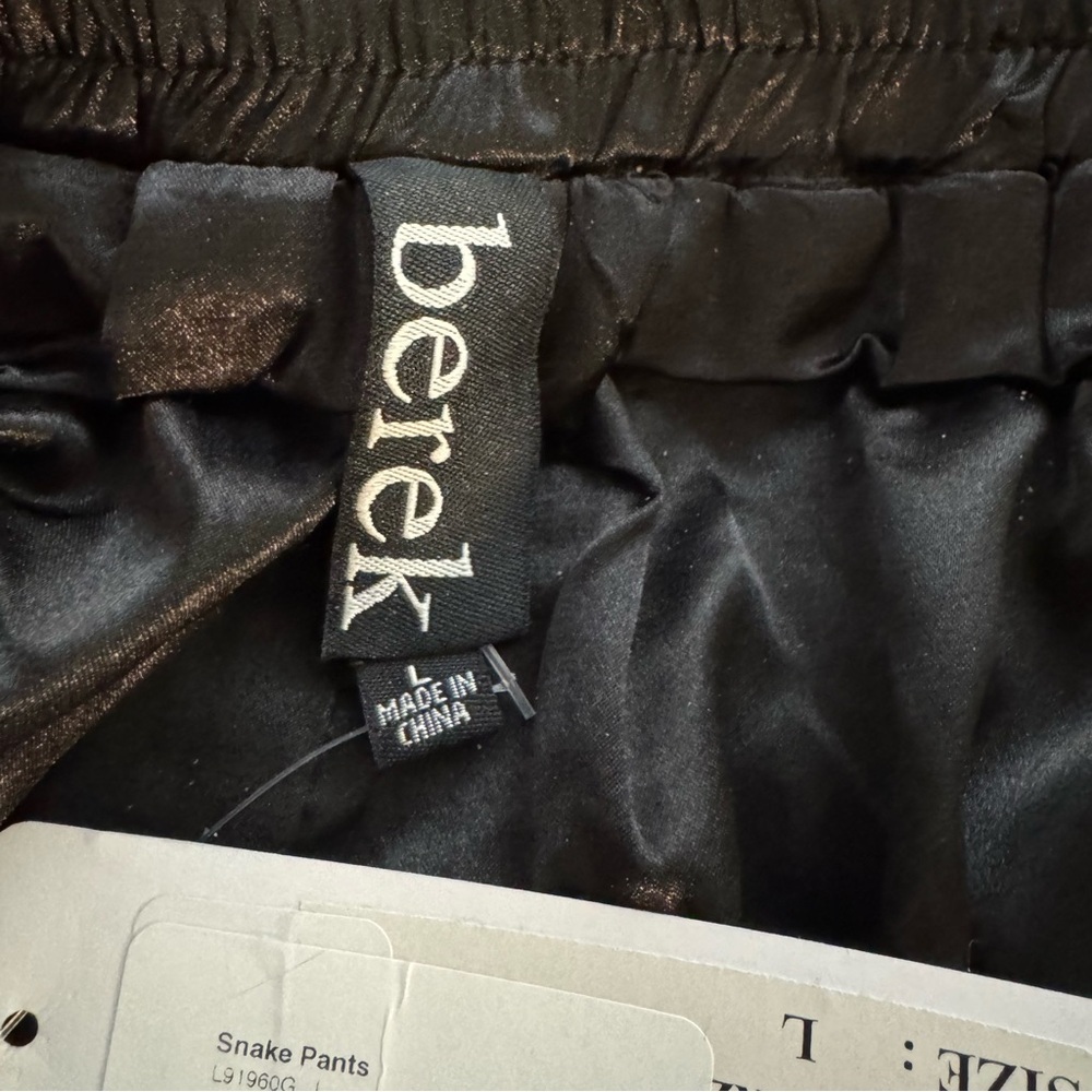 Berek Python Snake Diva Sequin Pant NWT Size Large - Picture 6 of 12